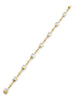 Florentine Ashoka Yellow Gold Diamond Bracelet