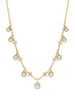 Beach Medium Yellow Gold Diamond Necklace