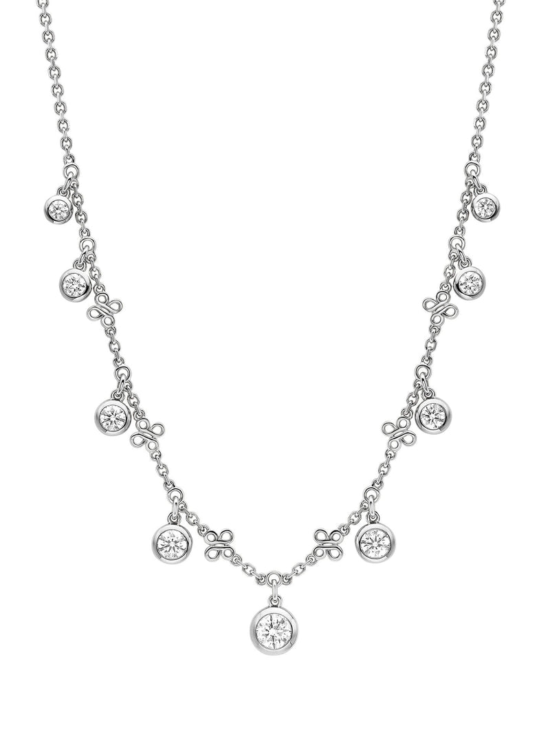 Beach Platinum Diamond Necklace | Boodles