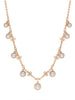 Beach Medium Rose Gold Diamond Necklace