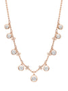 Beach Large Rose Gold Diamond Necklace