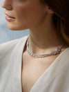 Peace of Mined Pear Cut Diamond Necklace