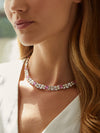 Secret Garden Pink Sapphire Diamond Necklace