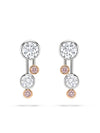 Raindance Pink Diamond Drop Earrings | Boodles