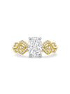 Peace of Mined Yellow Gold Diamond Ring