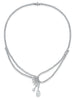 Peace of Mined Platinum Diamond Necklace