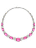 Secret Garden Verdure Rubellite Diamond Necklace