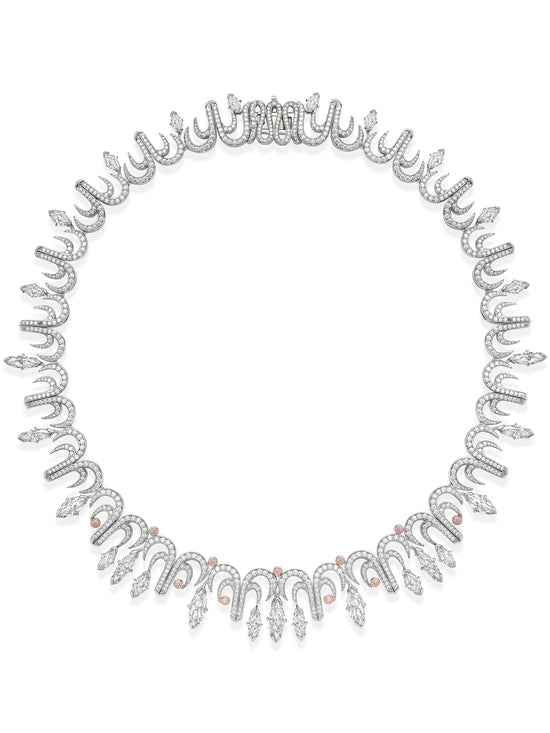 Secret Garden New Beginnings Marquise Diamond Necklace