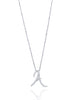 Love Letter Diamond White Gold Pendant