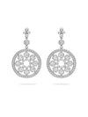 Circus White Gold Diamond Earrings