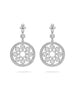 Circus White Gold Diamond Earrings