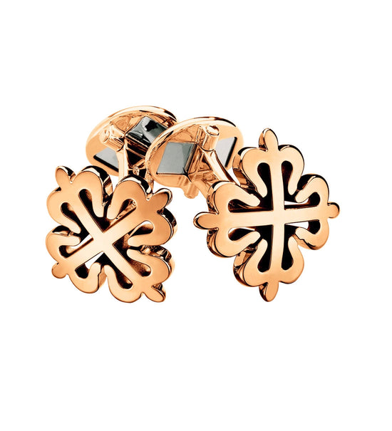 Patek Philippe Calatrava Rose Gold Cross Cufflinks