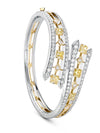 Peace of Mined Yellow Diamond Bangle