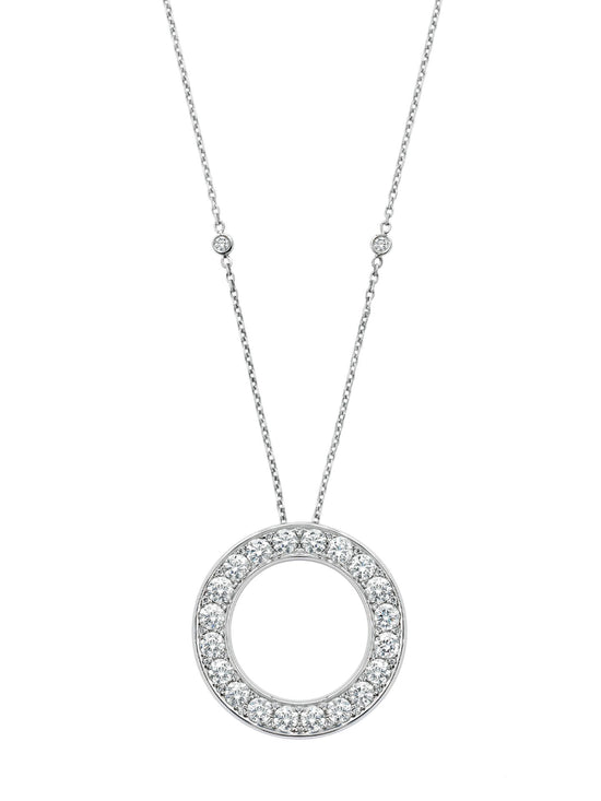 Mega Roulette Platinum Diamond Pendant