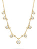 Beach Large Yellow Gold Diamond Necklace