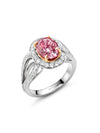 South Africa Pink Diamond Ring