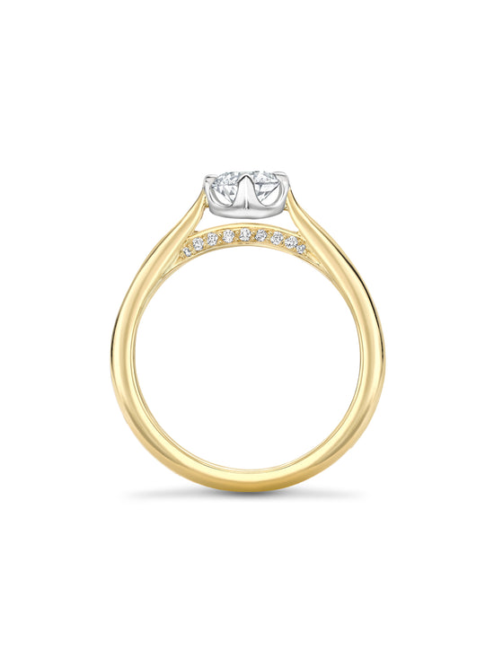 Boodles Brilliance Yellow Gold Diamond Engagement Ring 0.5 carat (approx.)